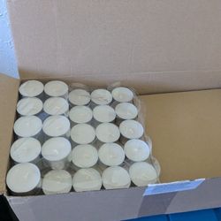 200 Tealight Candles, 8-Hours Long