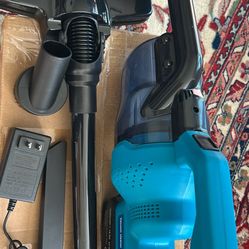Cordless Vacuum Cleaner For Car or House With Battery Charger And accessories It’s Compatible With Makita Battery Also Brand New 