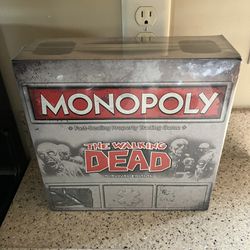 Monopoly Walking Dead Survival Edition Still Wrapped 