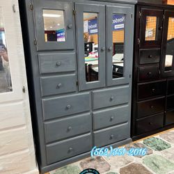 Grey Closet Wardrobe Dresser New Armoire Ropero New Nuevo 