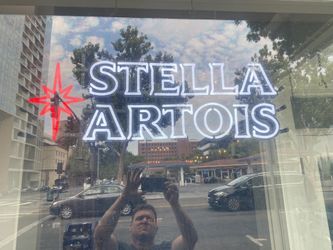 Stella Artois Neon Sign