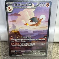 Charizard Ex Special Illustration Rare 199/165 Chase Card!
