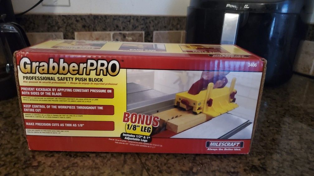 Grabberpro Push Block. NEW