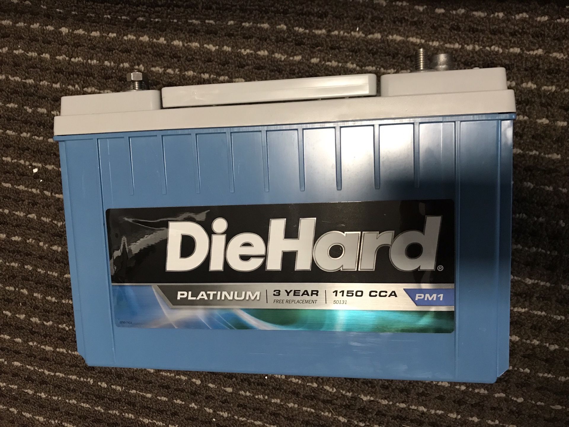 Marine boat 31 group AGM battery Diehard Platinum PM1 same as Odyssey 31M-PC2150ST 1150 CCA deep cycle and starting