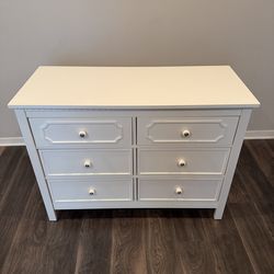 White dresser