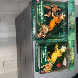 Tarzan Collectible Mantel Toy Figures 