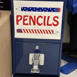 School Pencil Dispenser/vending Machine 