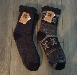 Muk Luks slipper socks