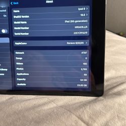 iPad Att 9th