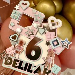 Roblox Cake Topper 