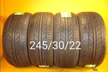 245/30/22 For Sale 4 New Tires We Service Motorcycle Tires