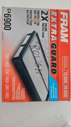 New FRAM Extra Guard Air Filter CA6900 (Fits 08-13 Nissan Rogue)