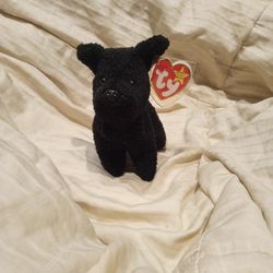 Rare 1996 P.V.C Pellets Filled "Scottie" The Beanie Baby Original Collection