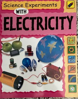 Science Experiments with Electricity Book-NEW