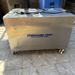 Omniaire 1000v Hepa Air Filtration System 