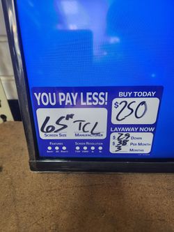 65" TCL TV 2272