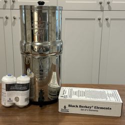 Big Berkey Water Filter - 2.25 Gallons Set
