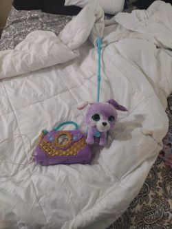 Aladdin Karaoke Radio With Microphone And A Furreal  Walking Dog 
