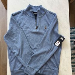 US Polo 1/4 Zip New Size M