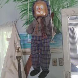 Vintage 1960 ASHLEY HOBO CLOWN 