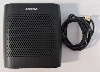 Bose SoundLink Color 415859 Bluetooth Speaker Black Tested w/ Charger