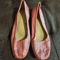 Pink Flat Shoes Size 6 OBO