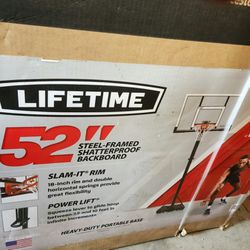 |
Basketball|
Hoops
Lifetime 52” MVP Portable Basketball Hoop