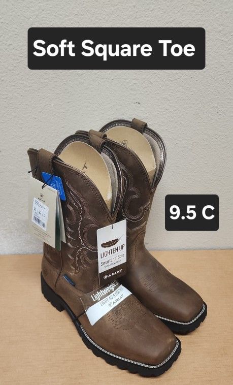 Ariat Work Boot Size 9.5 C woman's SOFT TOE