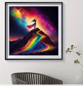 Woman Dancing 5D Diamond Painting