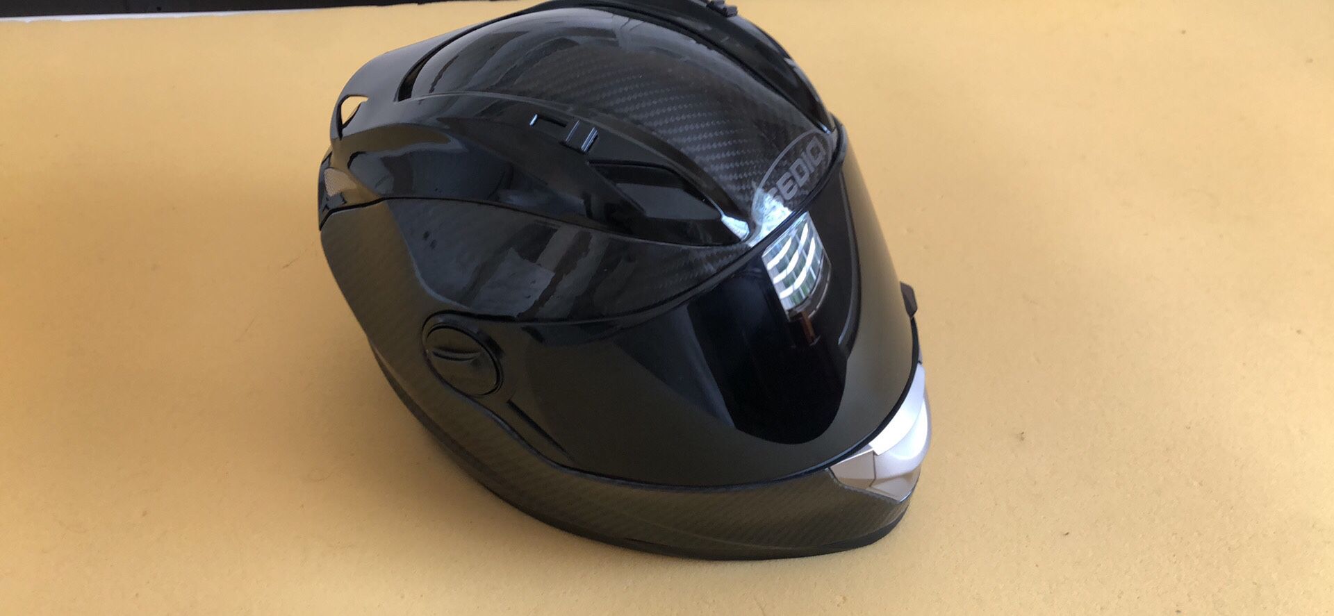 Motorcycle Helmet with Bluetooth System