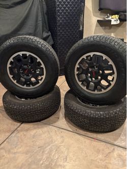 Toyota TRD OEM Wheels & BFGoodrich Trail-Terrain Tires – Set of 4