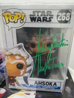 Ashley Eckstein Signed Funko Pop Star Wars Ahsoka JSA certified