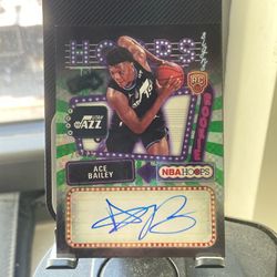 2025 2026 hoops RC  autograph ace Bailey