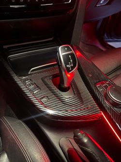 BMW Carbon Fiber Gear Shift Cover