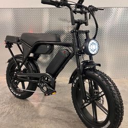 ✅ BRAND NEW- 1500W Motor (Peak Watt)Electric Ebike (Dual battery/Extended Seat) (Retro Style) ⚡️🚀32mph Top Speed/60+ Mile Range
