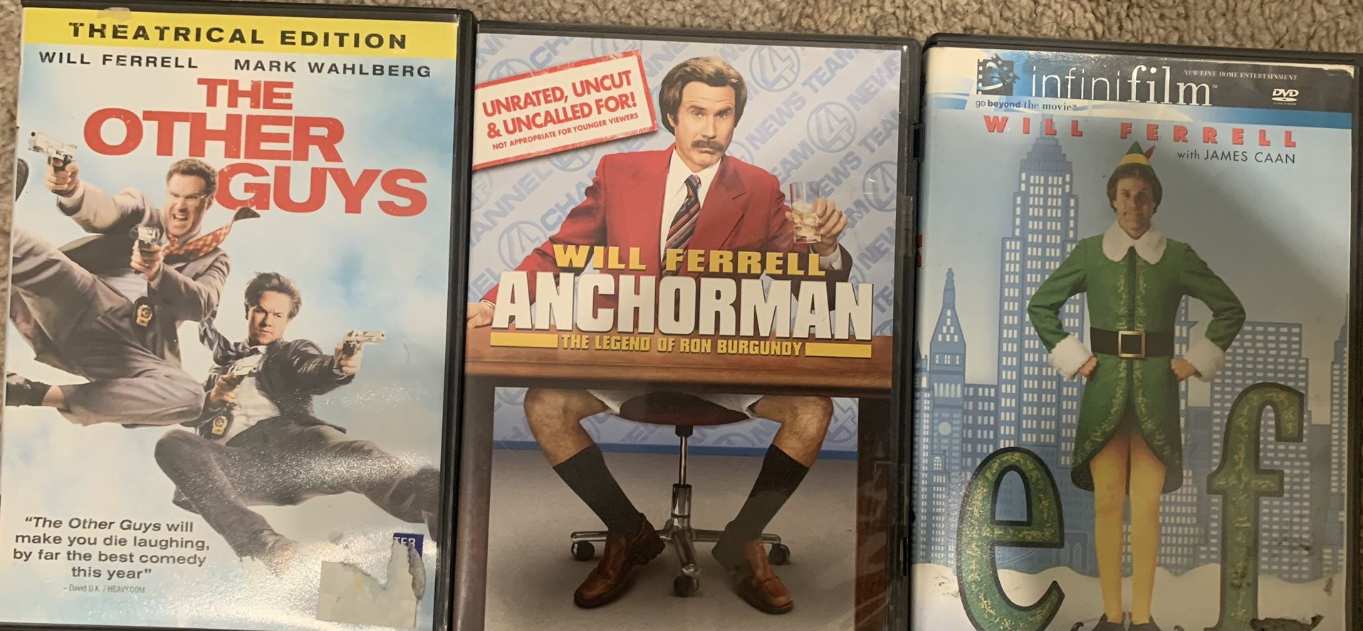 Will Ferrell DVD Bundle