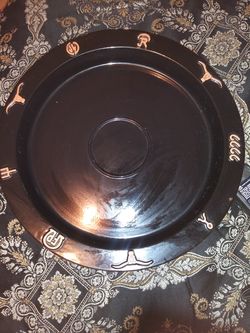 Texas longhorns plate/ahtray