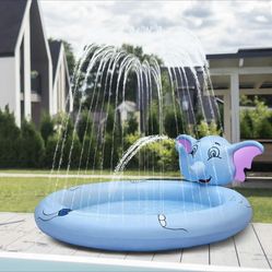 Inflatable Sprinkler Pool for Toddlers Kids, Splash Pad for Kids 