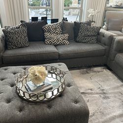 Gray Sofa Set