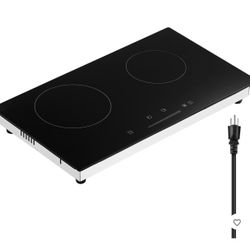 VEVOR 2 Burner Induction Cooktop Portable Electric Stove  Placa de cocina eléctrica VEVOR de 24 pulg