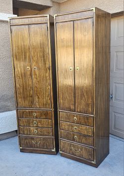 Mid Century Drexel Campaign Towers 