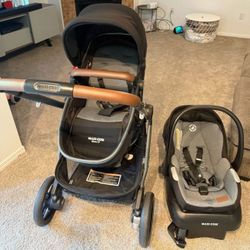 Stroller and baby seat