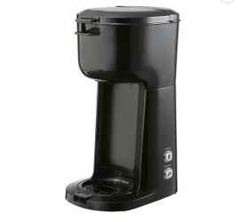 Mainstays Single Serve Dual Brew Coffee, Black, Model 202140