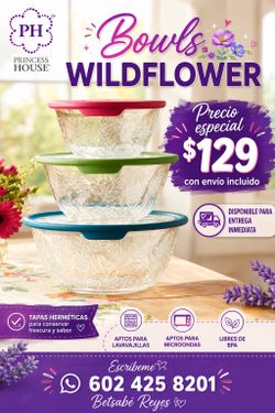 Bowls para servir Wildflower