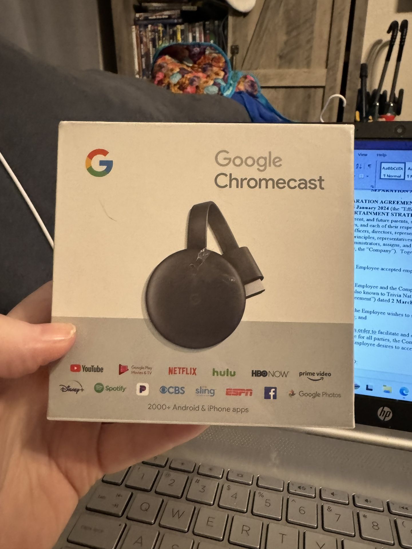Google Chromecast NIB