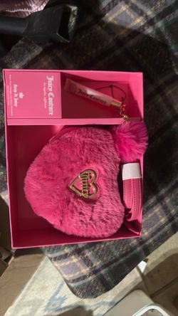 Juicy couture brand new in cute box  pink heart