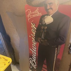 Vicente Fernández Budweiser Cut Out 