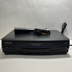 Panasonic Omnivision PV-V4520  4-Head HI-FI VCR VHS 