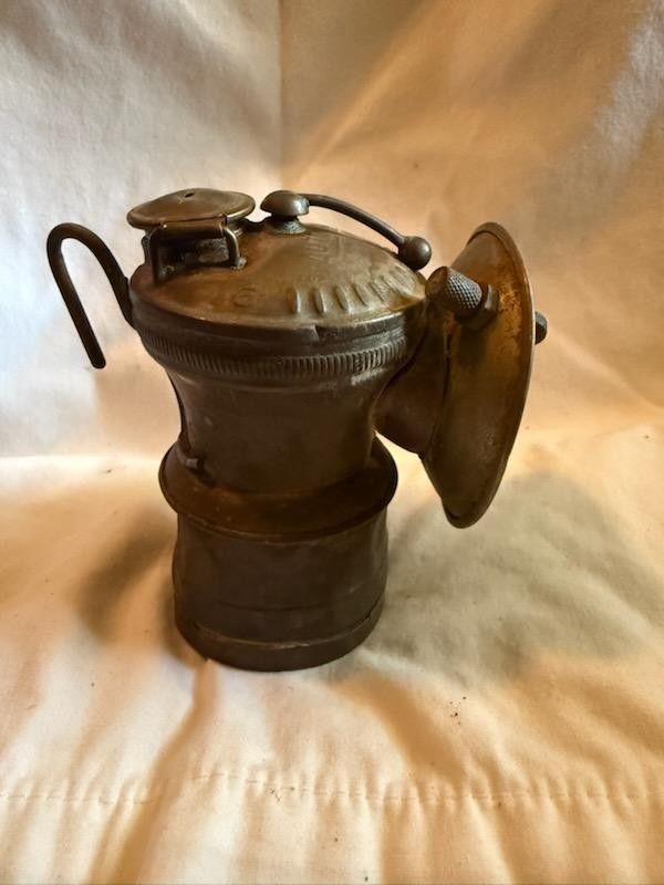 Antique Auto-Lite Miner's Carbide Lamp