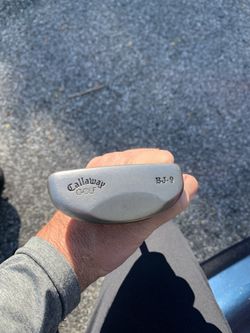 Callaway putter with new grip